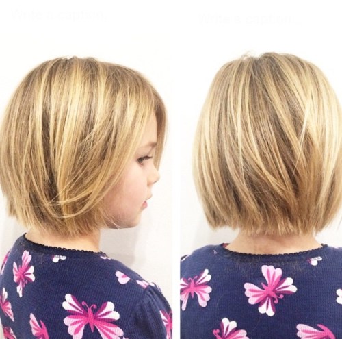Bob Haircut For Little Girls