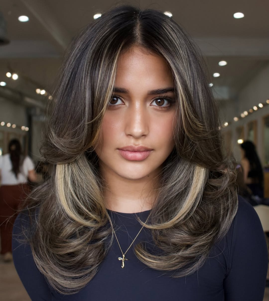 Piece-y Medium Layered Haircut