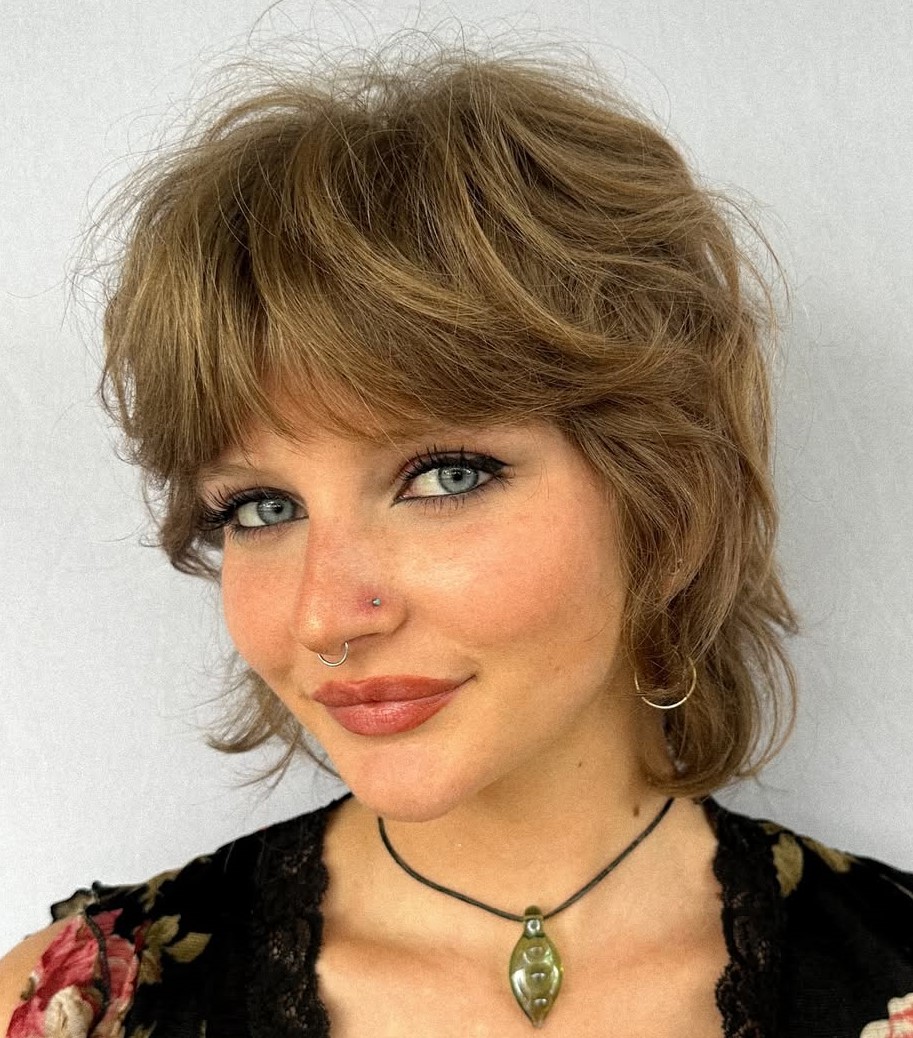 Trendy Short Layered Haircut