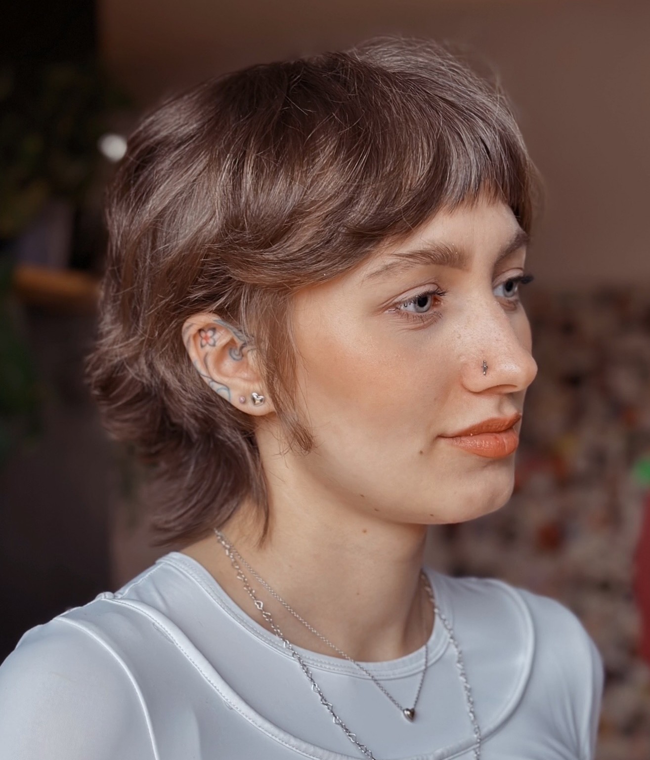 Pixie-Length Wolf Cut