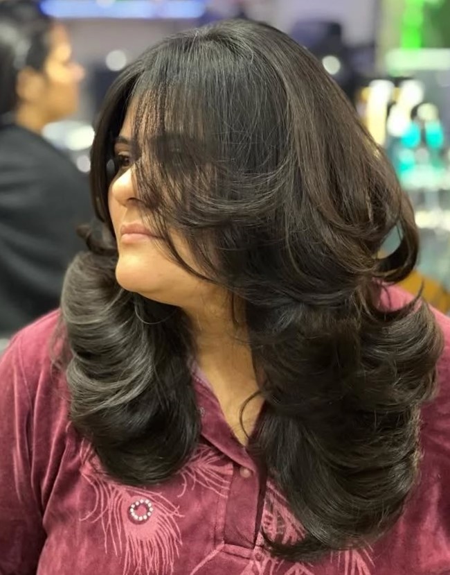 Medium Cut with Step Layers