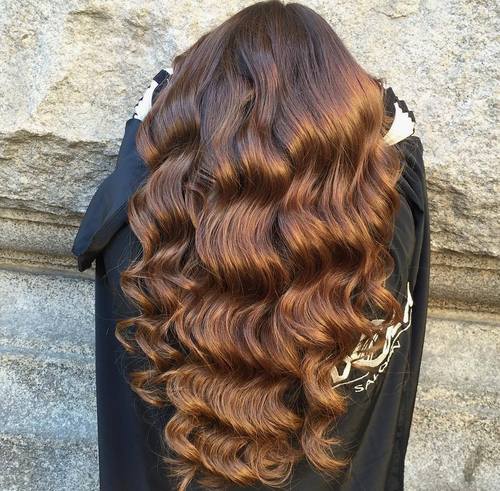Golden Brown Hair Color