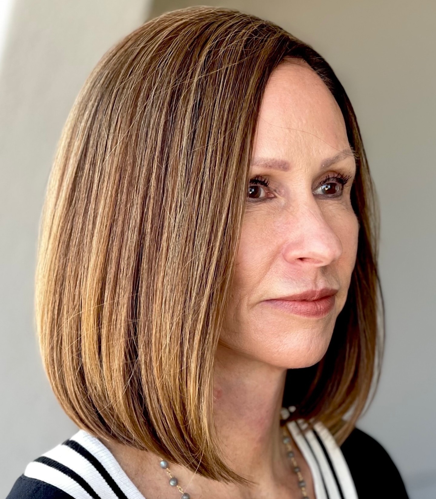 Over Curled Under Bob