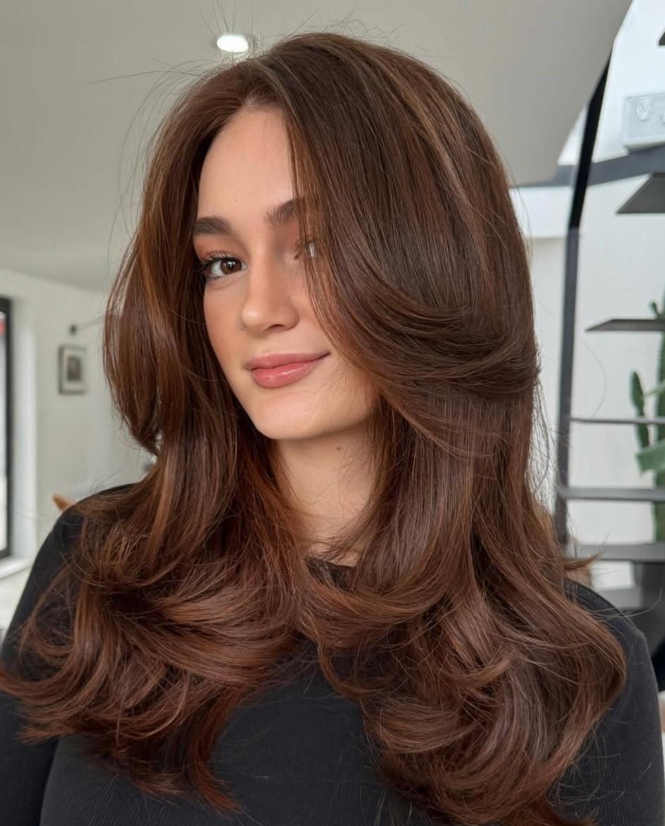 Airy Long Butterfly Cut