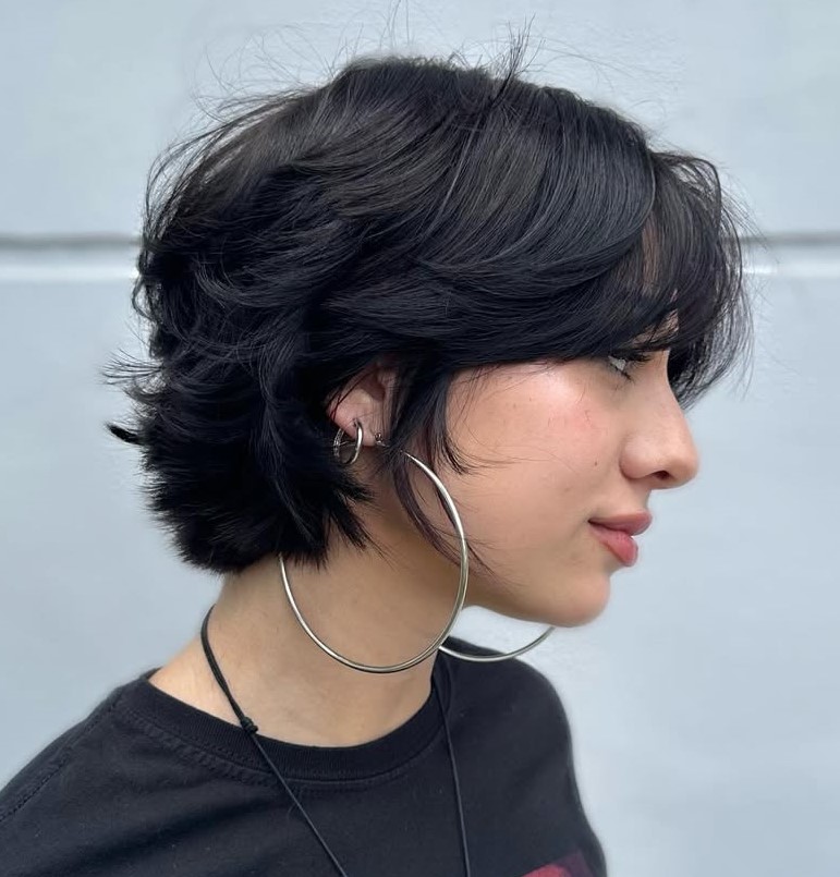 Short Bixie Hair with Lots of Layers