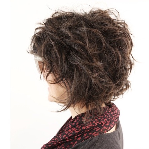 Short To Medium Tousled Hairstyle