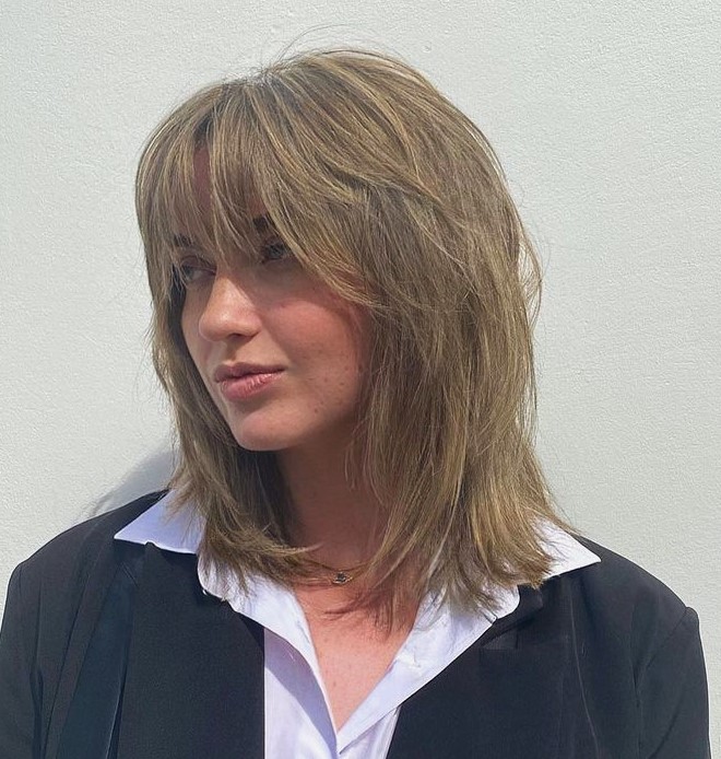 Invisible Layers Wolf Cut