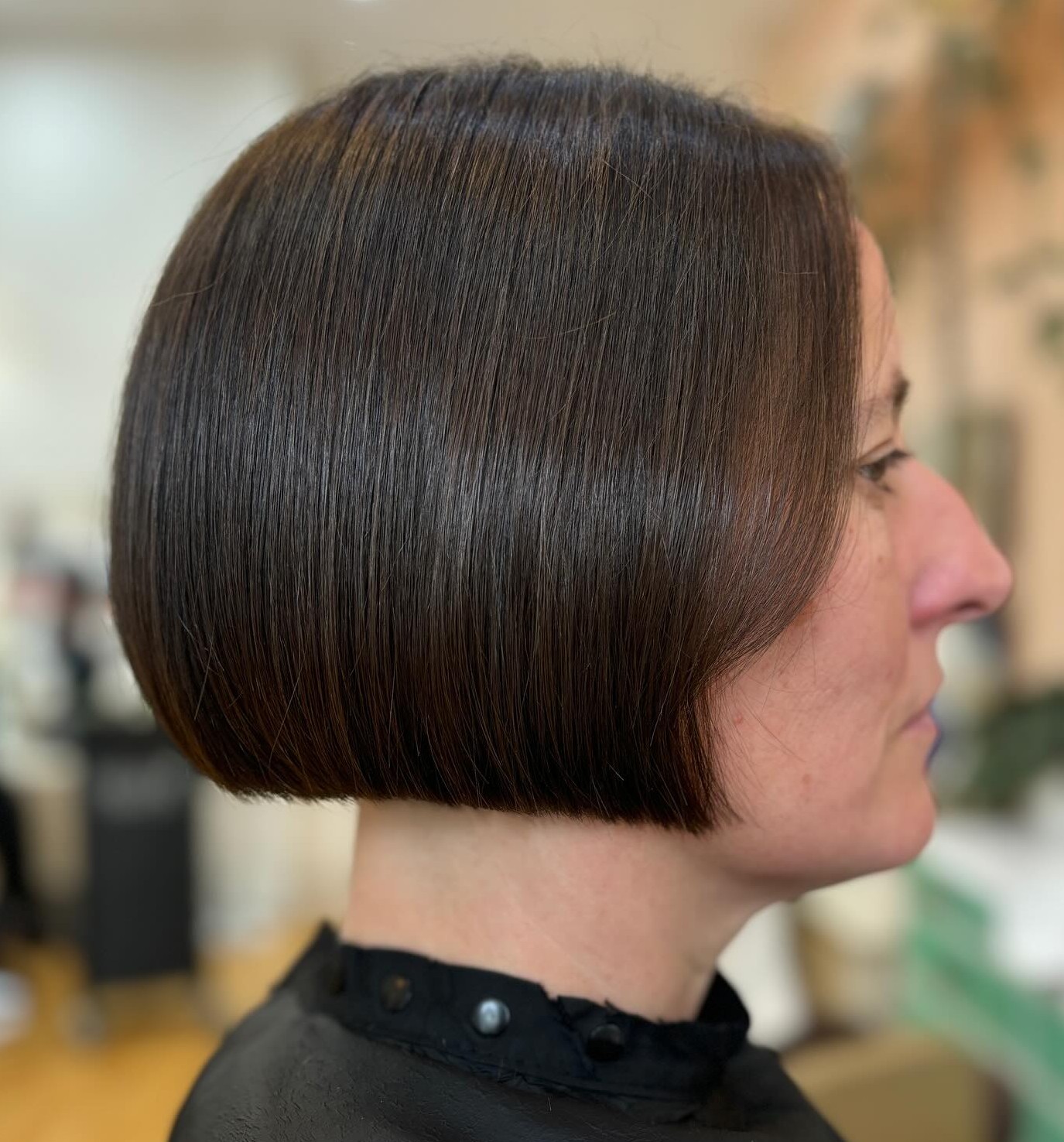 Over Short Blunt Bob