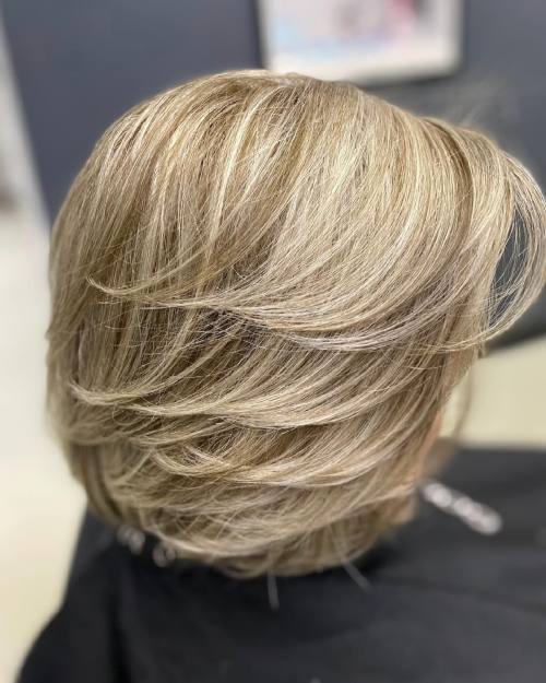 Put Together Bob with Swoopy Side Layers