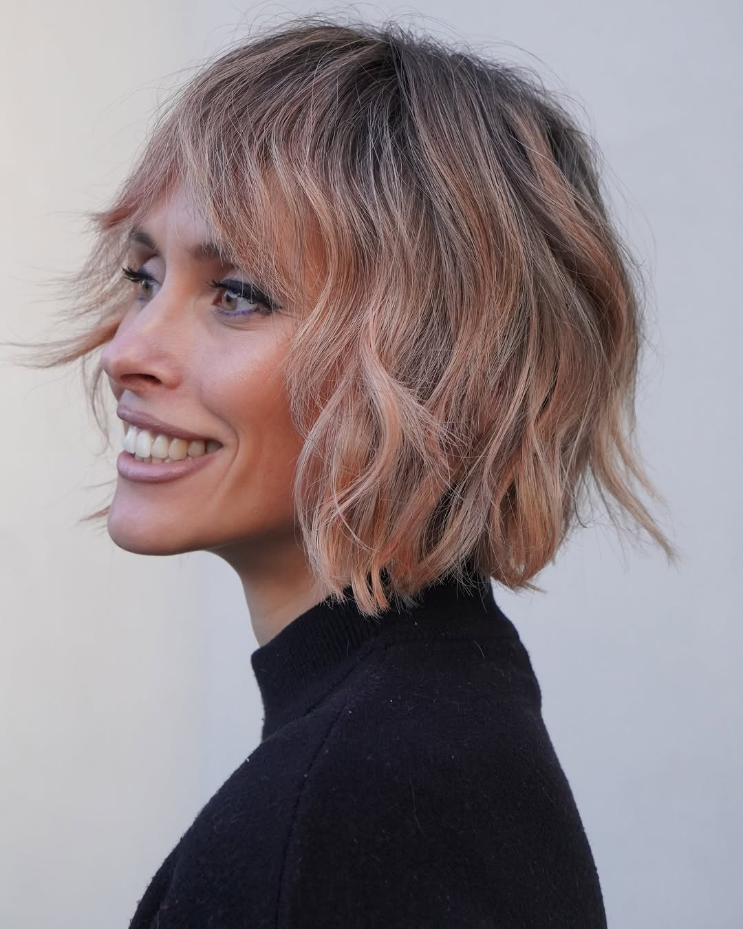 Medium Mullet Bob Cut