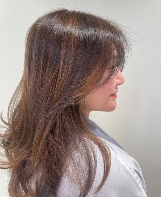Volumized Cut for Medium-Length Fine Hair