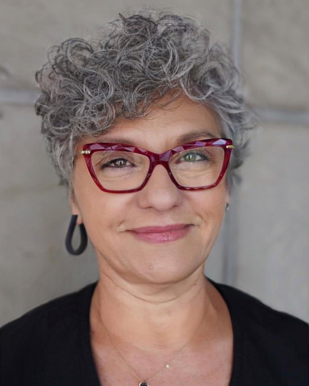 Curly Haircut for Ladies Over 60