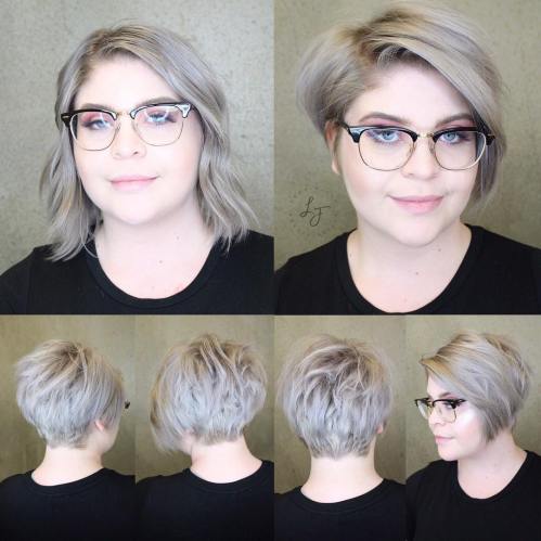 Edgy Pixie Bob For A Full Face