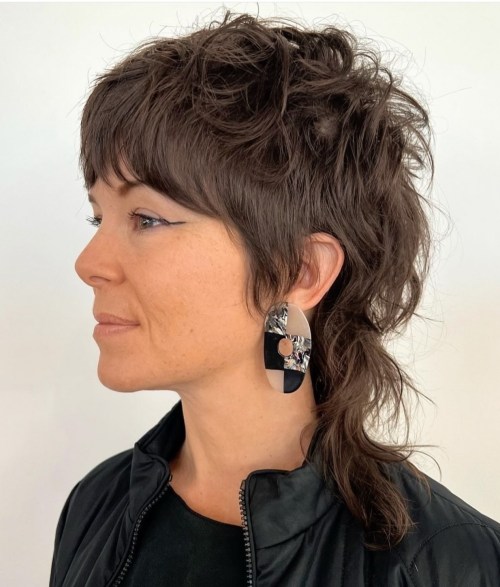 Elongated Mullet with Short Layers