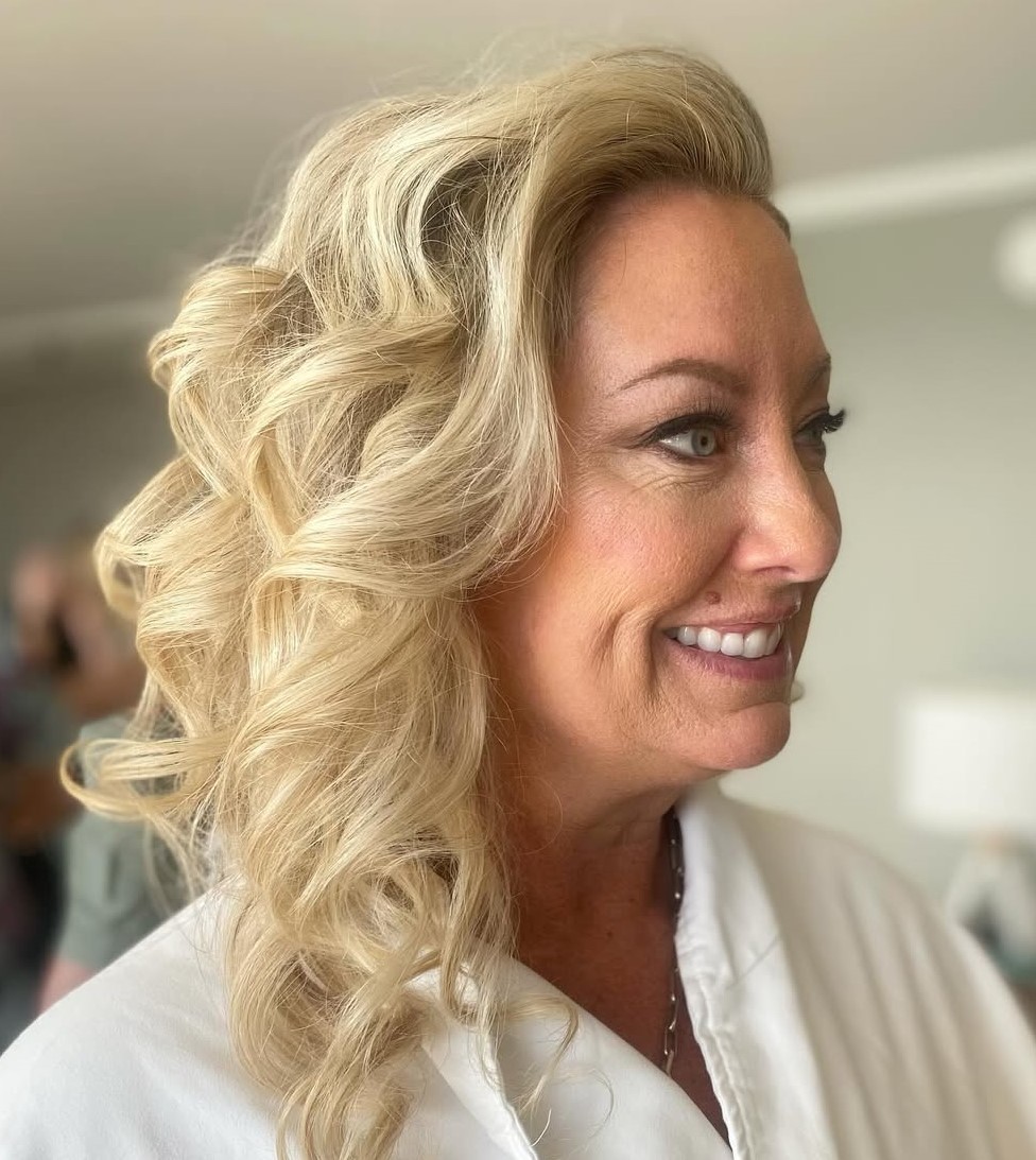 Young Curled Hairstyle