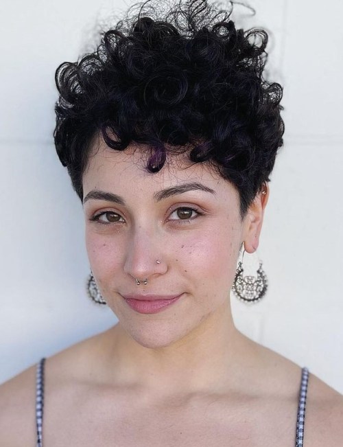 Voluminous Pixie Cut