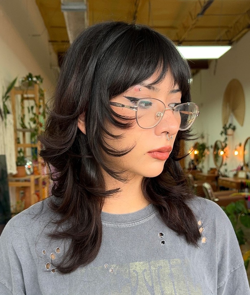 Face-Framing Wolf Cut