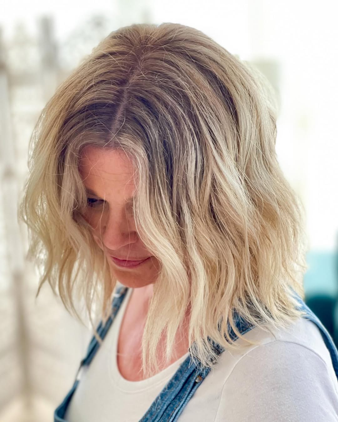 Youthful Shoulder-Length Bob