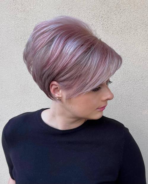 Voluminous Bixie With Crown Lift