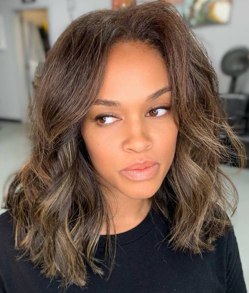 African American Shoulder Length Haircut