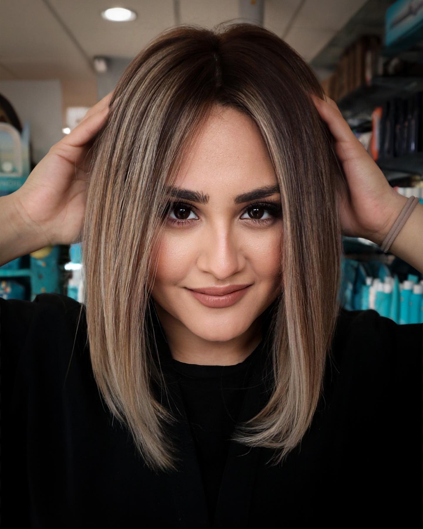 Medium Length Haircut for Straight Hair