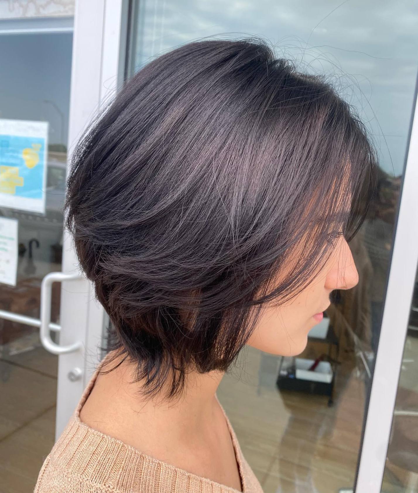 Short Wolf Cut for Straight Hair Stylish Short Hairstyle with Wispy Layers