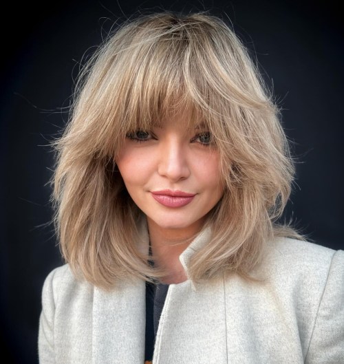 Collarbone Soft Shattered Shag