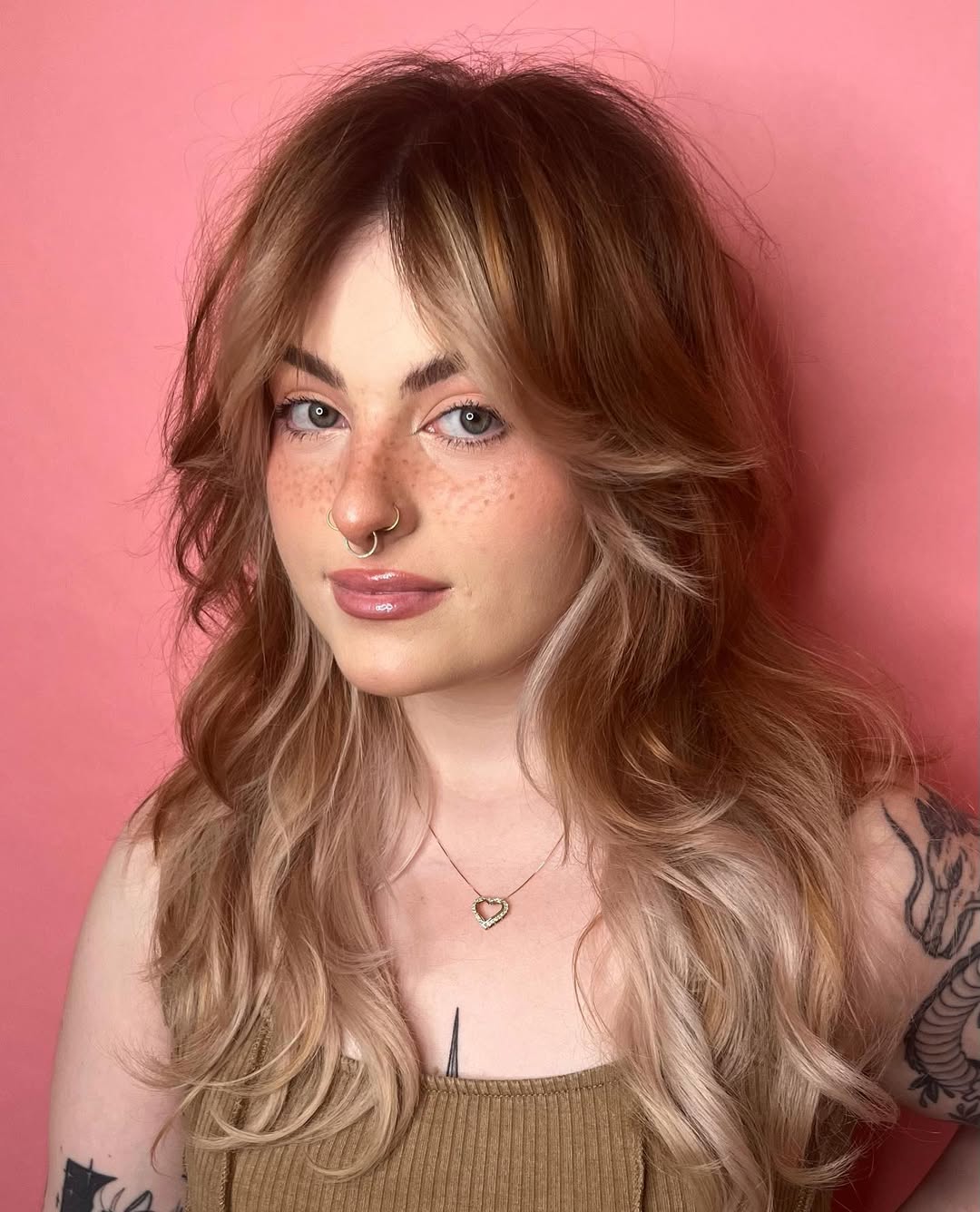 Shaggy Butterfly Hairstyle