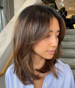 25 Stunning Ways to Style Curtain Bangs for Straight Hair