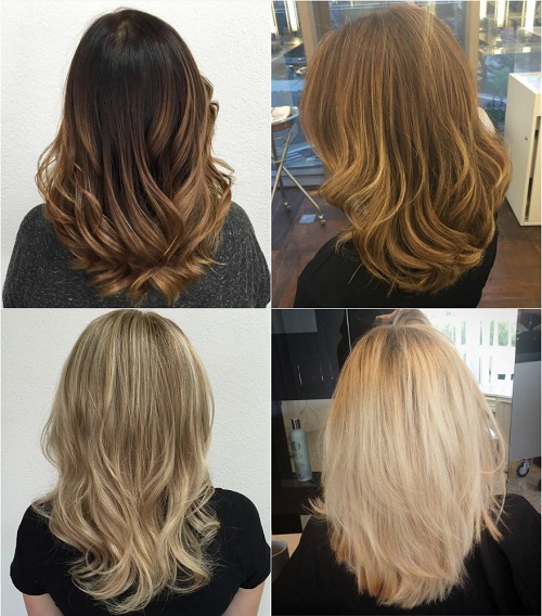 mid-length U-haircuts for thick hair