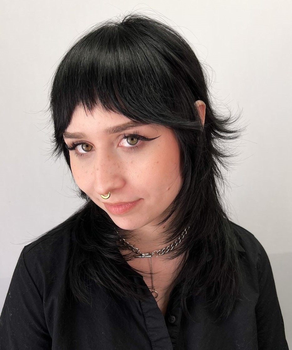 Shaggy Wolf Cut Medium Length